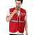 EVION ES-16200 Reflective Safety Jacket, Engineers Vest For Labour, Cycling, Bikers (Red)