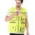 EVION ES-16200 Customized Reflective Safety Jacket (Royal (Yellow)