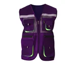 EVION ES-16200 Customized Reflective Safety Jacket (Violet)