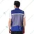 EVION ES-16220 Royal Blue Reflective Safety Jacket(Size-S)