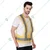 EVION ES-1700 Yellow Reflective Safety Jacket - Pack of 10