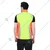 EVION ES-22150 Green & Orange Polyster Reflective Safety Jacket(Size-S)