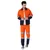 EVION ES-25100PS Orange & Navy Blue Boiler Suit(Size-M)