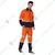 EVION ES-25100PS Orange & Navy Blue Boiler Suit(Size-M)