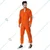 EVION ES-COVERALL Orange Cotton Boiler Suit(Size-M)