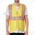 Evion GM-OP7-YL Polyester Yellow Reflective Safety Jacket(Size-S)