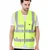 EVION ES-030 Green Reflective Safety Jacket(Size-M)
