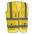 EVION ES-024 Yellow Reflective Safety Jacket(Size-S)
