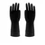 Extra Weld PS-108 Premium Black Rubber Cleaning Gloves for Dish Washing, Gardening & Cleaning(Size-M+,Pack-1 pair)
