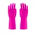 Extra Weld PS-105 Premium Pink Rubber Cleaning Gloves for Dish Washing, Gardening & Cleaning(Size-M,Pack-1 pair)