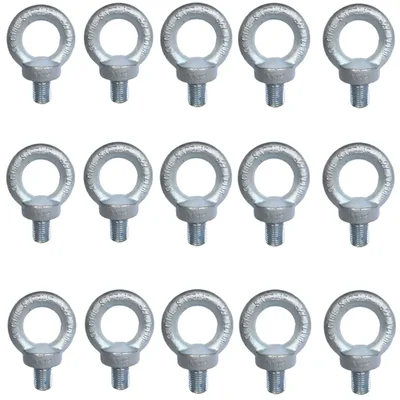 Safelift 10 mm Eye Bolt, DIN 580 Galvanised(Pack-15 Pcs)