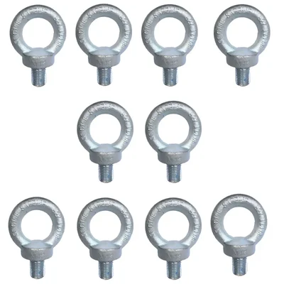 Safelift 16 mm 10 Pcs Eye Bolt, DIN 580 Galvanised
