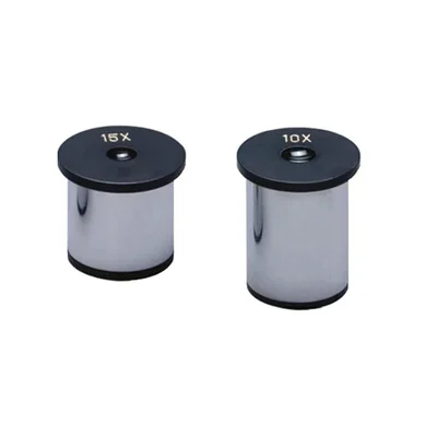Labgo 15X 10X 26 Degree Glass Lens Student Microscope Eyepiece Objective Laboratory Kit