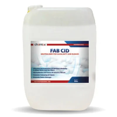 Chemtex 25 Liter FAB CID Neutralizer for Alkalinity and Bleach