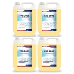 4 Pcs of Chemtex (5 Liter x 4 pcs) FAB 200 S Liquid Emulsifier