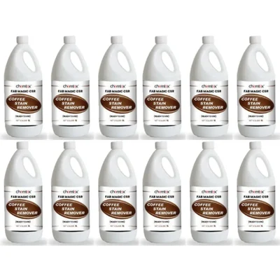 12 Pcs of Chemtex (1 Liter x 12 pcs) FAB MAGIC CSR Coffee Stain Remover