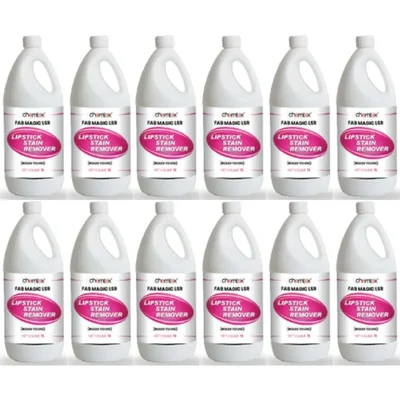 12 Pcs of Chemtex (1 Liter x 12 pcs) FAB MAGIC LSR Lipstick Stain Remover