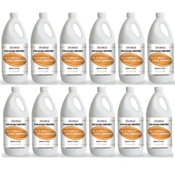 12 Pcs Chemtex (1 Liter x 12 pcs) FAB MAGIC PROTEIN Oil & Grease Stain Remover