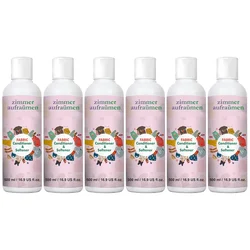 6 Pack of Zimmer Aufraumen 3L (500ml x 6pcs) Fabric Conditioner & Softener for Cotton, Linen, Delicate Fabrics, Rayon