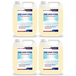 4 Pcs of Chemtex (5 Liter x 4 pcs) FAB 200 S Star Liquid Emulsifier