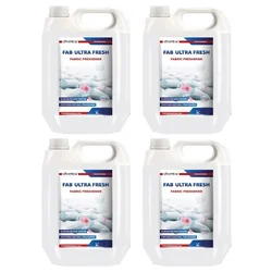 4 Pcs of Chemtex (5 Liter x 4 pcs) Fab Ultra Fresh Fabric Freshner