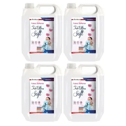 4 Pcs of Chemtex (5 Liter x 4 pcs) Fab Ultra Soft Fabric Softener