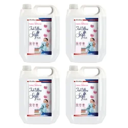 4 Pcs of Chemtex (5 Liter x 4 pcs) Fab Ultra Soft Plus Fabric Softener