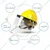 Premium Quality Pack Of 1,6,72 Pcs Clear Face Shield With Safety Helmet Attachment - Durable Full Face Protection For Work Safety(Pack-1 Pcs)