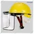 Windsor Ratchet Type Safety Helmet With 6 x 12 Inch Spring Face Shield