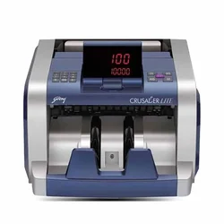 Godrej Crusader Lite Note Counter – UV & MG Detection, 1000 Notes/Min, With Large Hopper & Stacker
