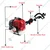 Falcon FCT 430, 2 Stroke 43cc 4 in 1 Combo Brush Cutter For Agriculture & Gardening