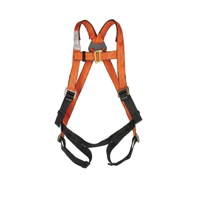 Metro Safety Full Body Fall Arrest Safety Harness with Dorsal D-Ring and 44mm Dual-Color Polyester Webbing EN 361:2002 Certified (SB 1011)