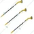 Garden Fan Sprinkler Wand with 3/4 '' & 1'' Connector (Pack Of 3)