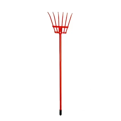 Mild Steel Farmer Fork, Garden Rake for Soil Cultivation and Weeding
