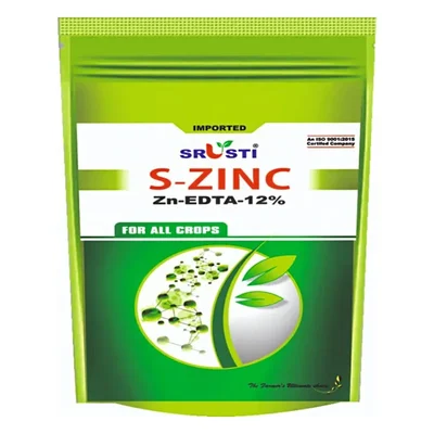Farmroot S-ZINC EDTA 12% (IMP) | Chemical Fertilizer(Pack-2 x 250 gm)