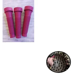 90 mm length Rubber Finger for Chicken Defeather Machine, Pack of 10 