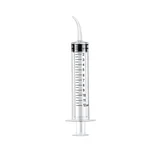 Gentle Hand Feeding Syringe With Curved Tip Ideal For Puppies, Kittens, Birds & More (Pack of 5)