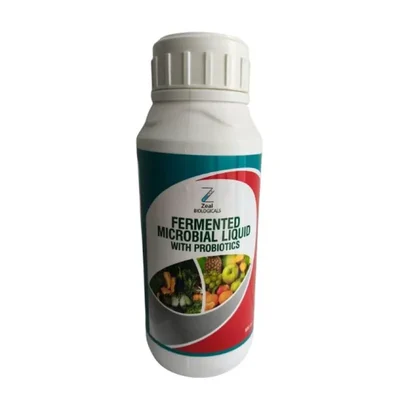 Zeal Biological Fermented Microbial Liquid With Probiotics For Improving Fruits & vegetables Yield| 500 ml