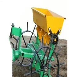 SPRAYMAN 3 Tyne Fertilizer Cum Seed-Drill for Center & Back Rotary Power Weeder