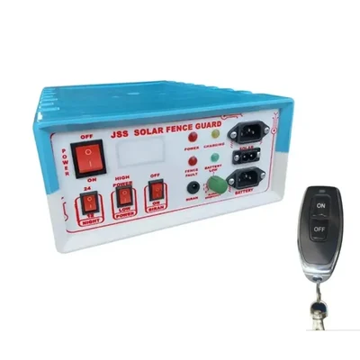 JSS Premium Quality 18 KV Fiber Body Solar Zatka Machine With Remote & Accessories for 50 Acre Area Farm Corp Protection