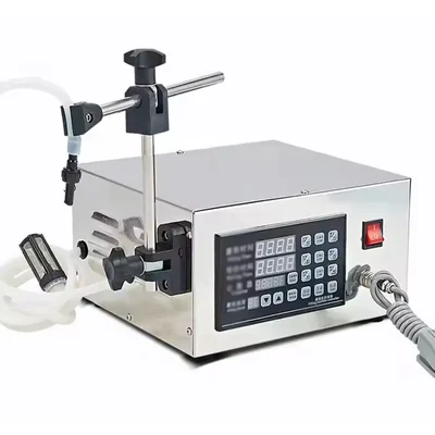 10 ml to 3000 ml Single Head Digital Liquid Filler for Juice, Cocktails, Milk, Tea, Water