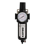 Kaymo 1/2" Filter Regulator Air Control Unit, 5 Micron Filter (FR884V2)