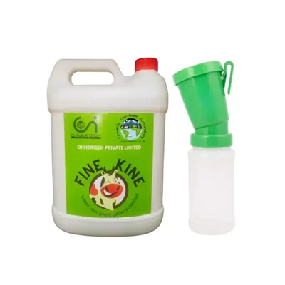 Chimertech 5Kg FineKine All Natural Post Milking Udder Hygiene Teat Sealant Preventing Bacterial Growth Mastitis Combo