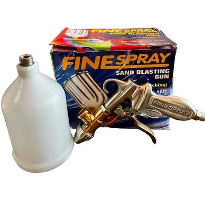 Premium Quality 600ml-1L 4-6 Bar Pneumatic Precision Fine Spray Sandblasting Gun