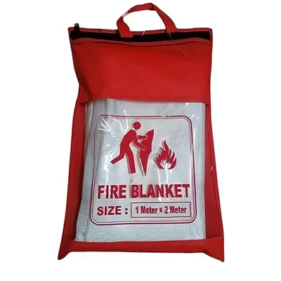 Payuh 1 x 2 Meter Fiberglass Fire Blanket With 550° Temperature Resistance