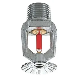 Sense Safety Fire Sprinkler Pendent Type 68 Degree- Brass & Chrome, Ceiling Mounted Fire Fighting Equipment ( pack of 2 )