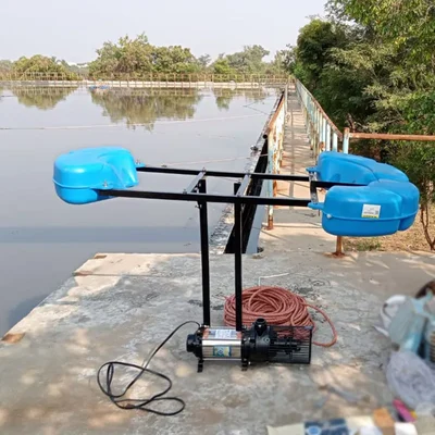1 HP Pond Floating Jet Aerator | Used in Aquaculture and Recreational Ponds for Water Treatment (Digital Panel Included)