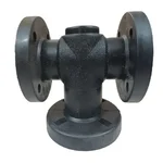PP Flanged End Tee 3"*2.5"*2.5"  for Agricultural Purposes
