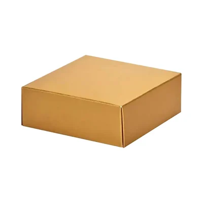 100 Pcs, 4.5 x 3 x 1 Inch 3 Ply Brown Flap Corrugated Boxes for Packaging