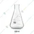 SBT Borosilicate 3.3 Glass Conical Flask 100 ml with Graduation Marks for School, Collage Laboratory